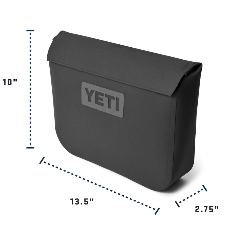 YETI SIDEKICK DRY 1L チャコール ステッカー付き YETI Sidekick Dry® 1L Waterproof Gear Case – YETI EUROPE